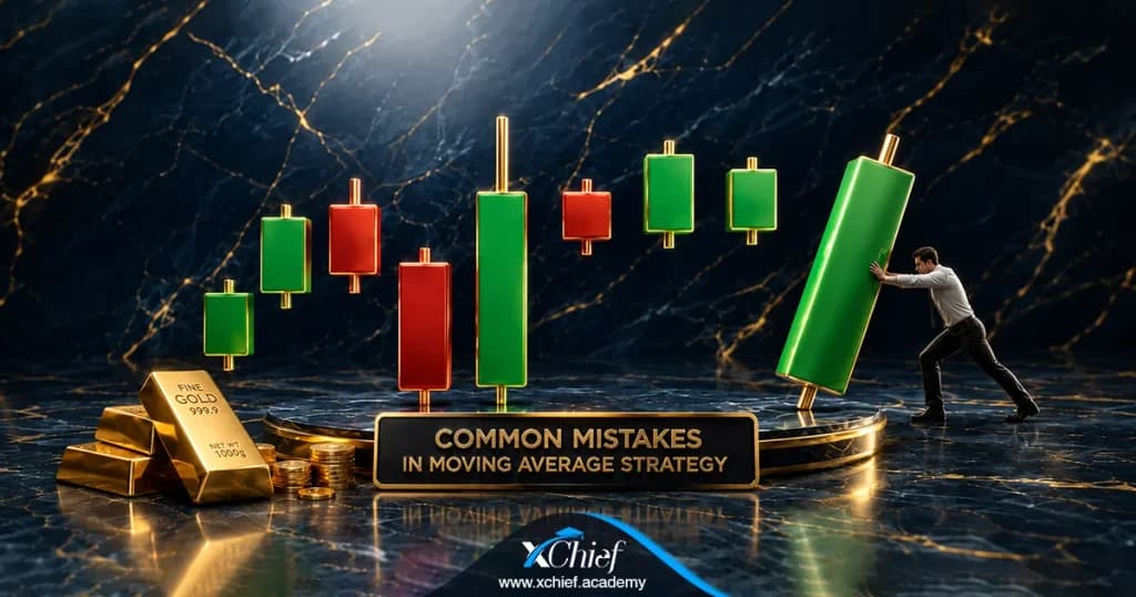 اشتباهات رایج استفاده از میانگین متحرک در معاملات طلا