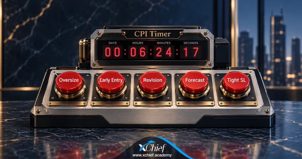 اشتباهات رایج معامله گران هنگام ترید با خبر CPI
