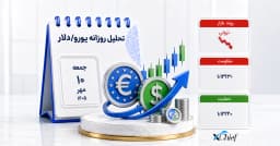 تحلیل یورو به دلار امروز 10 مهر 1405