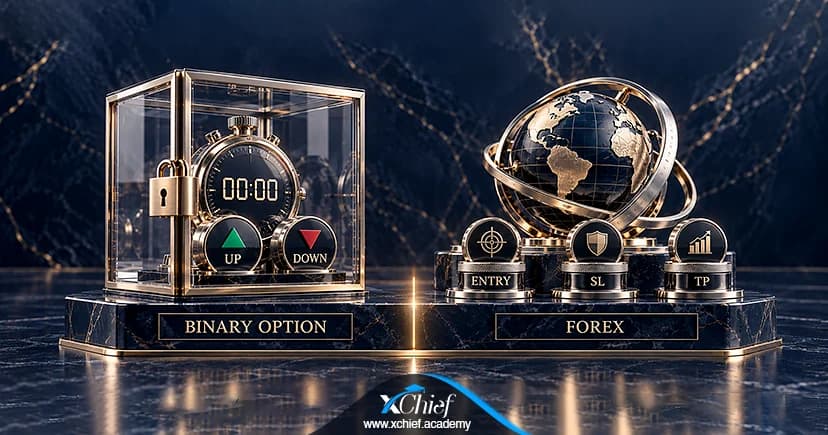 تفاوت باینری آپشن و فارکس