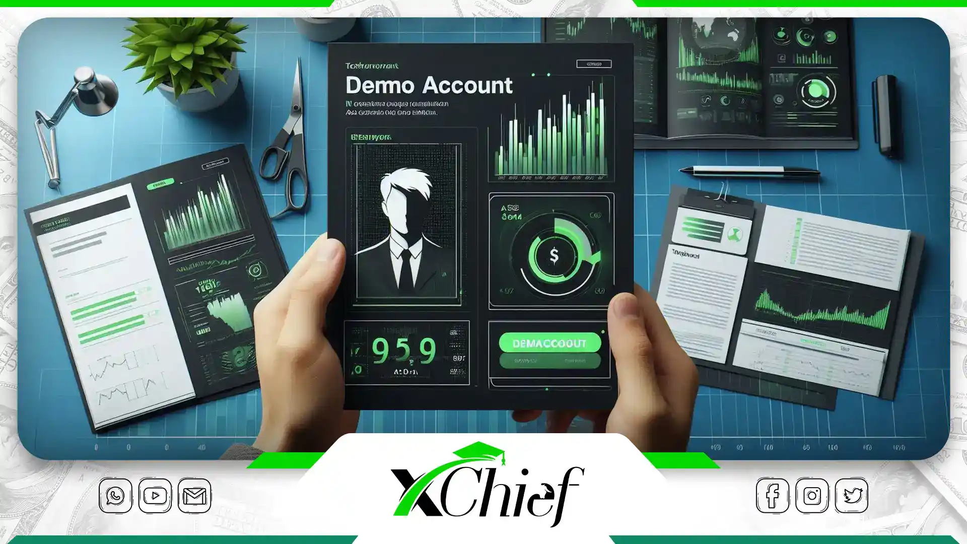 Test account (Demo) in the forex market