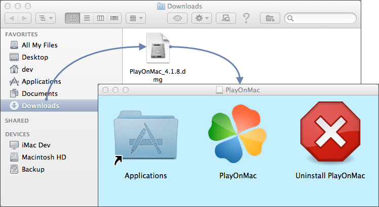 install play on mac