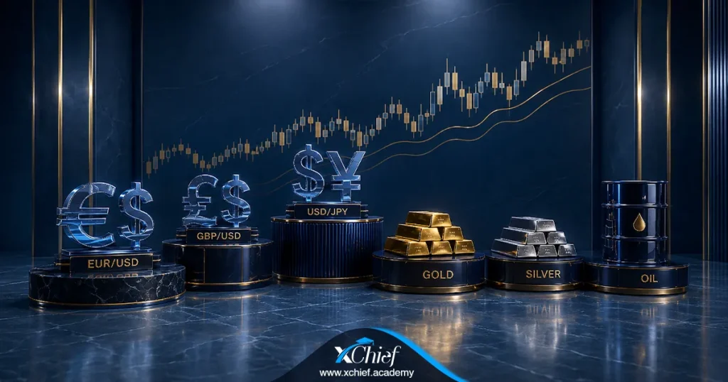 چه داراییهایی در فارکس معامله میشوند؟